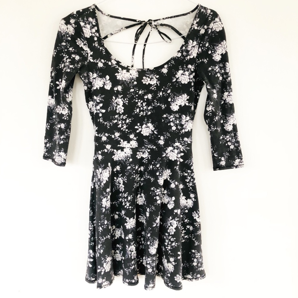 AEO Floral Skater Dress